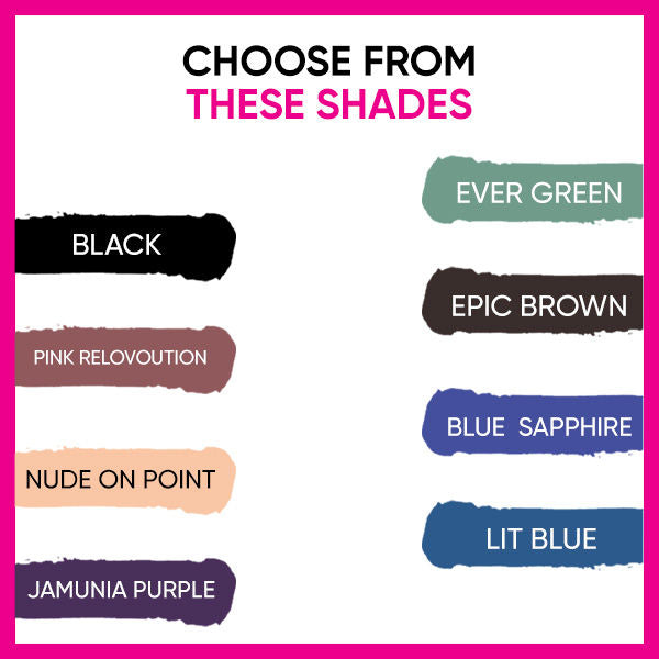 Recode Turning Heads Crayon Gel Eyeliner Cum Kajal Pencil