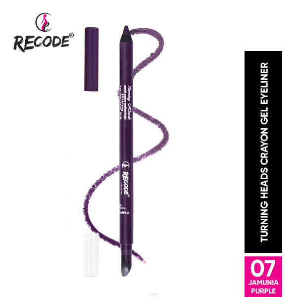 Recode Turning Heads Crayon Gel Eyeliner Cum Kajal Pencil