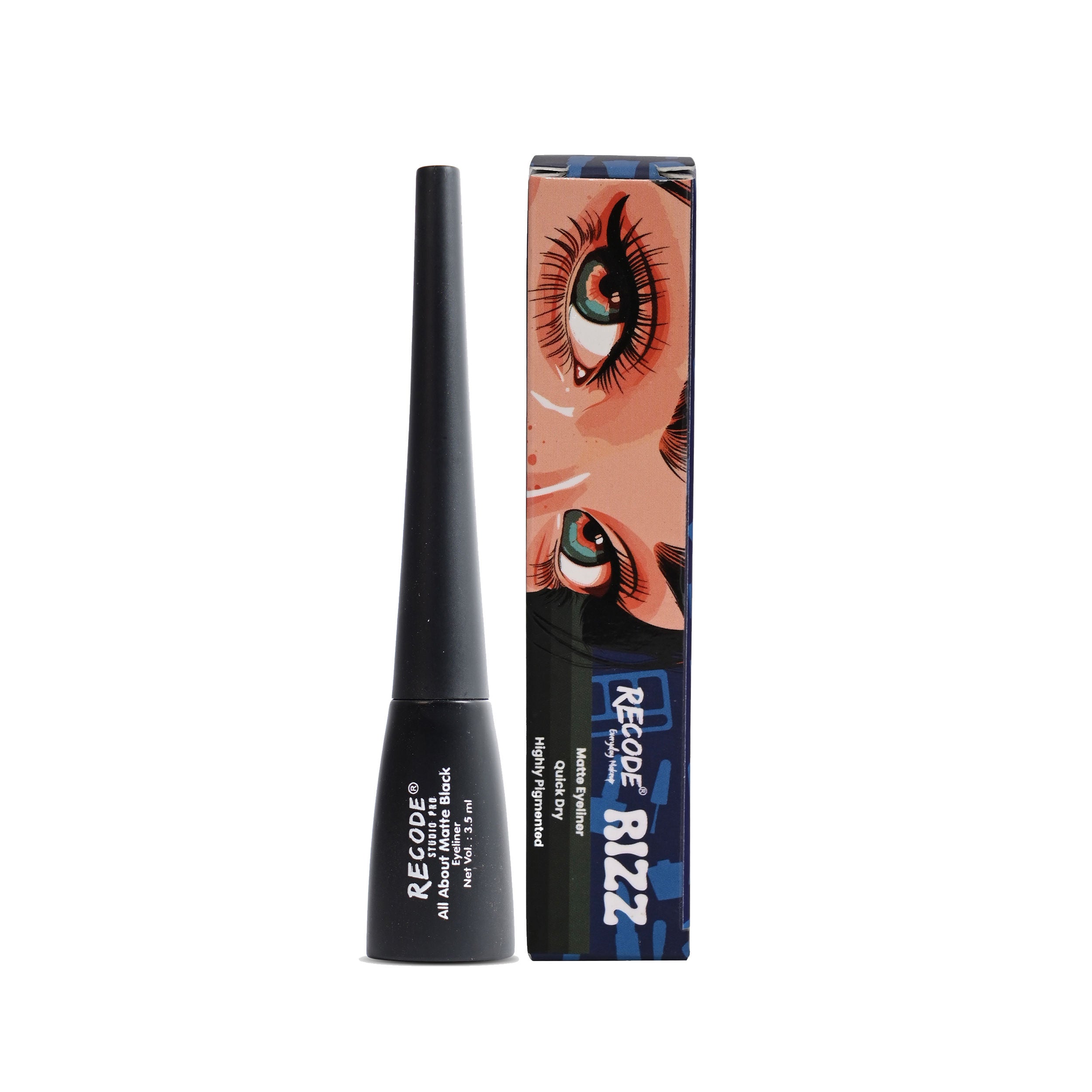 Recode Rizz Matte Black Eyeliner-Everyday Makeup