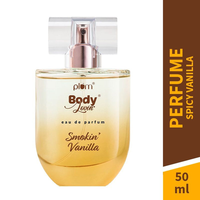 Plum BodyLovin Smokin Vanilla Eau De Parfum - Long Lasting Vanilla Perfume