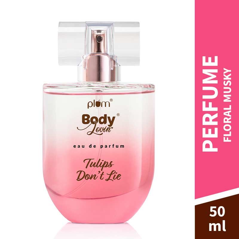 Plum Body Lovin Tulips Dont Lie Eau De Parfum Long Lasting Floral Perfume