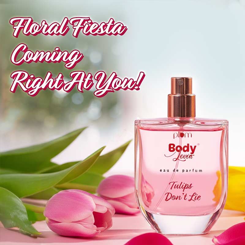 Plum Body Lovin Tulips Dont Lie Eau De Parfum Long Lasting Floral Perfume