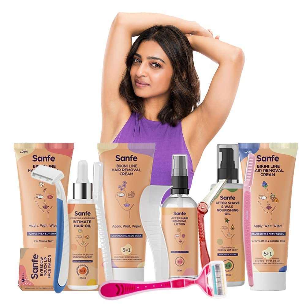 Sanfe Shea Butter Body Razor 4 in 1 for Women
