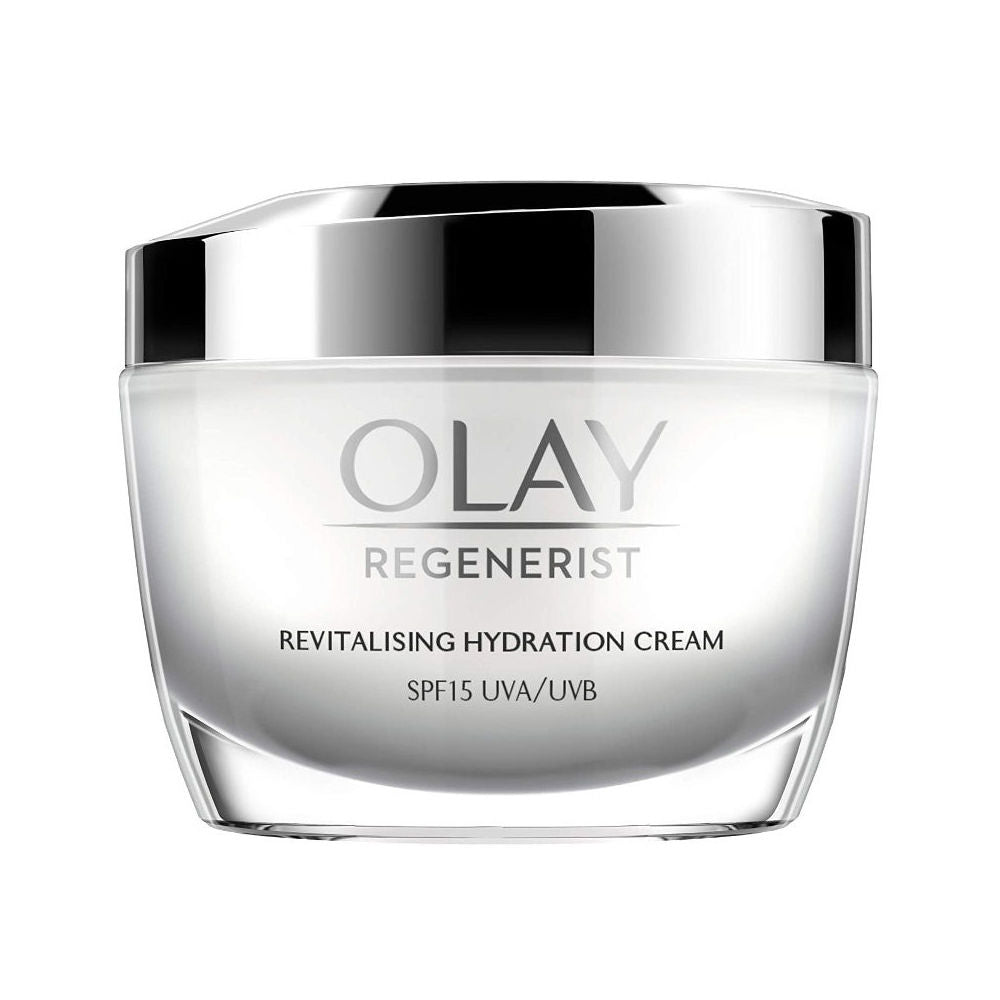 Olay Regenerist Revilatising Hydration Day Cream With Spf 15 For Plump Skin With Niacinamide