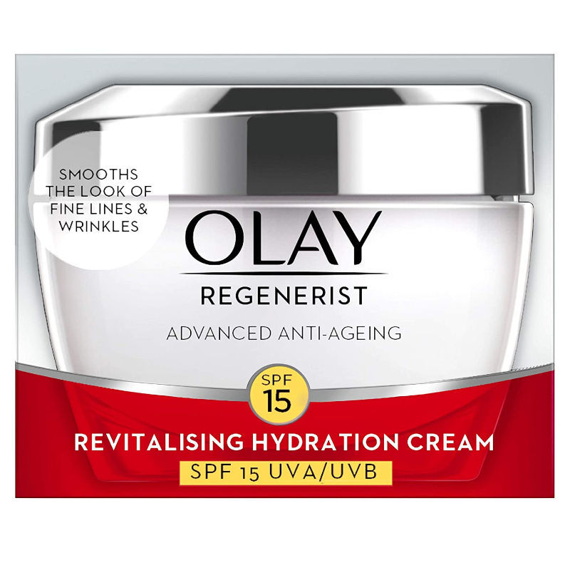 Olay Regenerist Revilatising Hydration Day Cream With Spf 15 For Plump Skin With Niacinamide