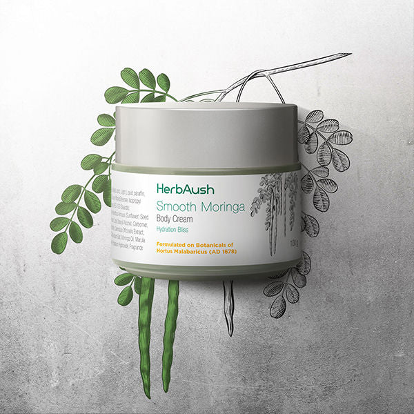 HerbAush Smooth Moringa Body Cream