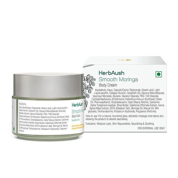 HerbAush Smooth Moringa Body Cream