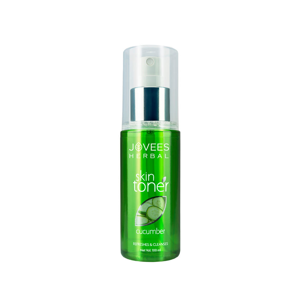 Jovees Herbal Cucumber Skin Toner For Oily & Acne Prone Skin Hydrating & Pore Tightening