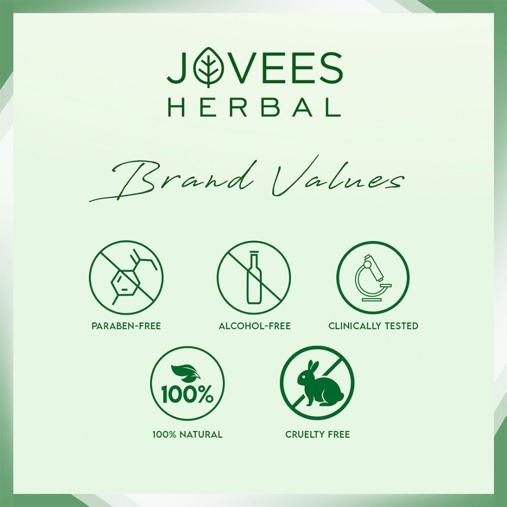 Jovees Herbal Neem Face Wash For Acne And Pimple Care Bright, Clear And Glowing Skin - 120 ml