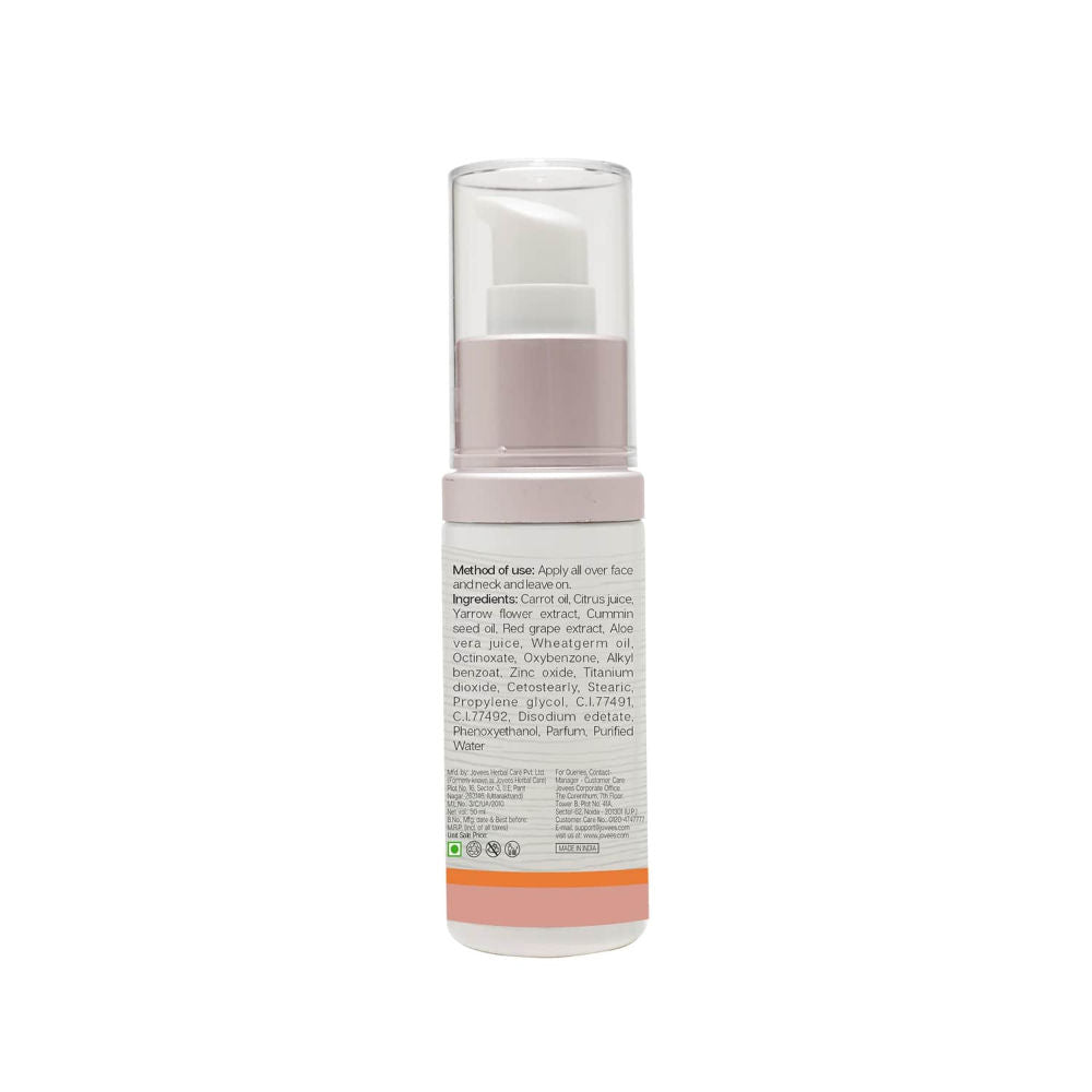 Jovees Premium Sun Shield Protective Lotion Spf 40 Matte Tint Lightweight And Oil Free