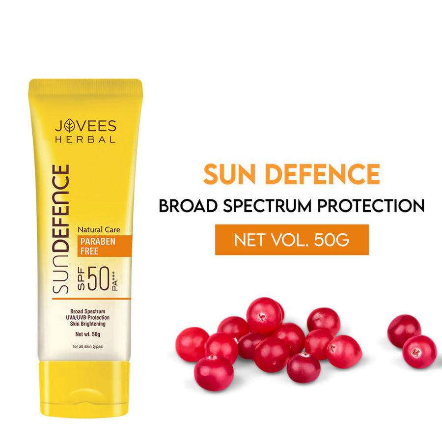 Jovees Herbal Sun Defence Cream SPF 50 PA+++ UVA/UVB Protection