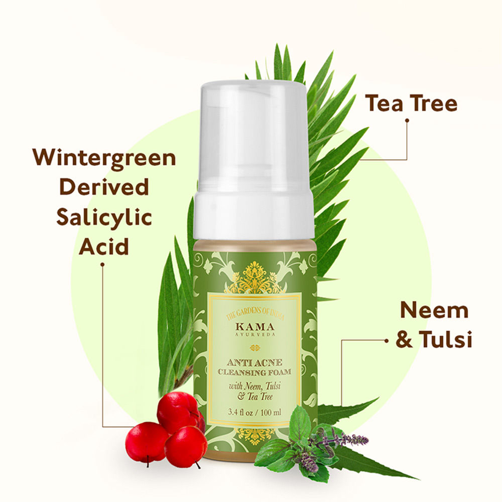 Kama Ayurveda Anti Acne Cleansing Foam
