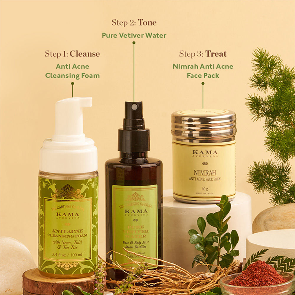 Kama Ayurveda Anti Acne Cleansing Foam