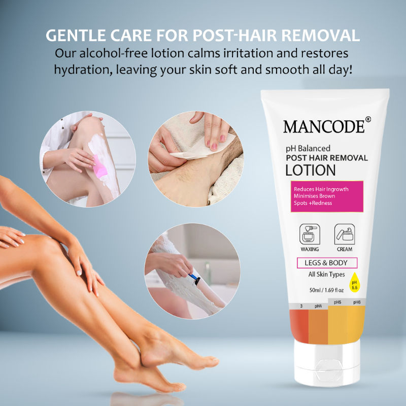 ManCode Ph Balanced Post Hair Removal Lotion