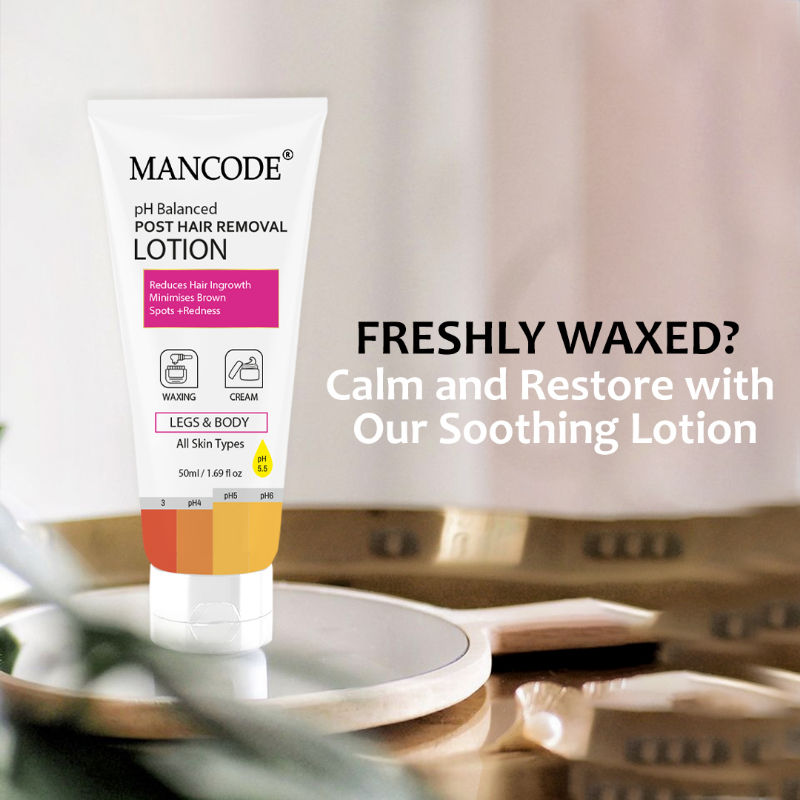 ManCode Ph Balanced Post Hair Removal Lotion