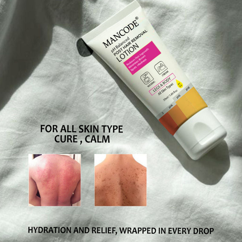 ManCode Ph Balanced Post Hair Removal Lotion