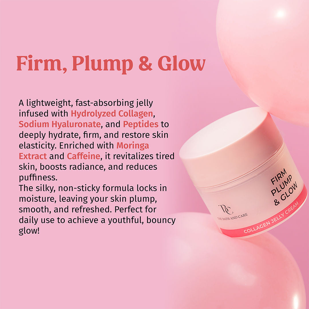 TBC - The Bath and Care Firm Plump & Glow Collagen Jelly Cream
