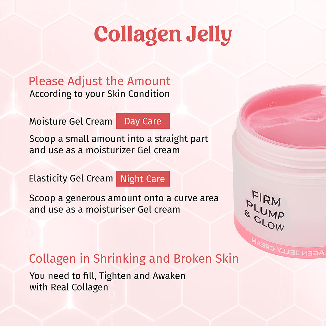TBC - The Bath and Care Firm Plump & Glow Collagen Jelly Cream