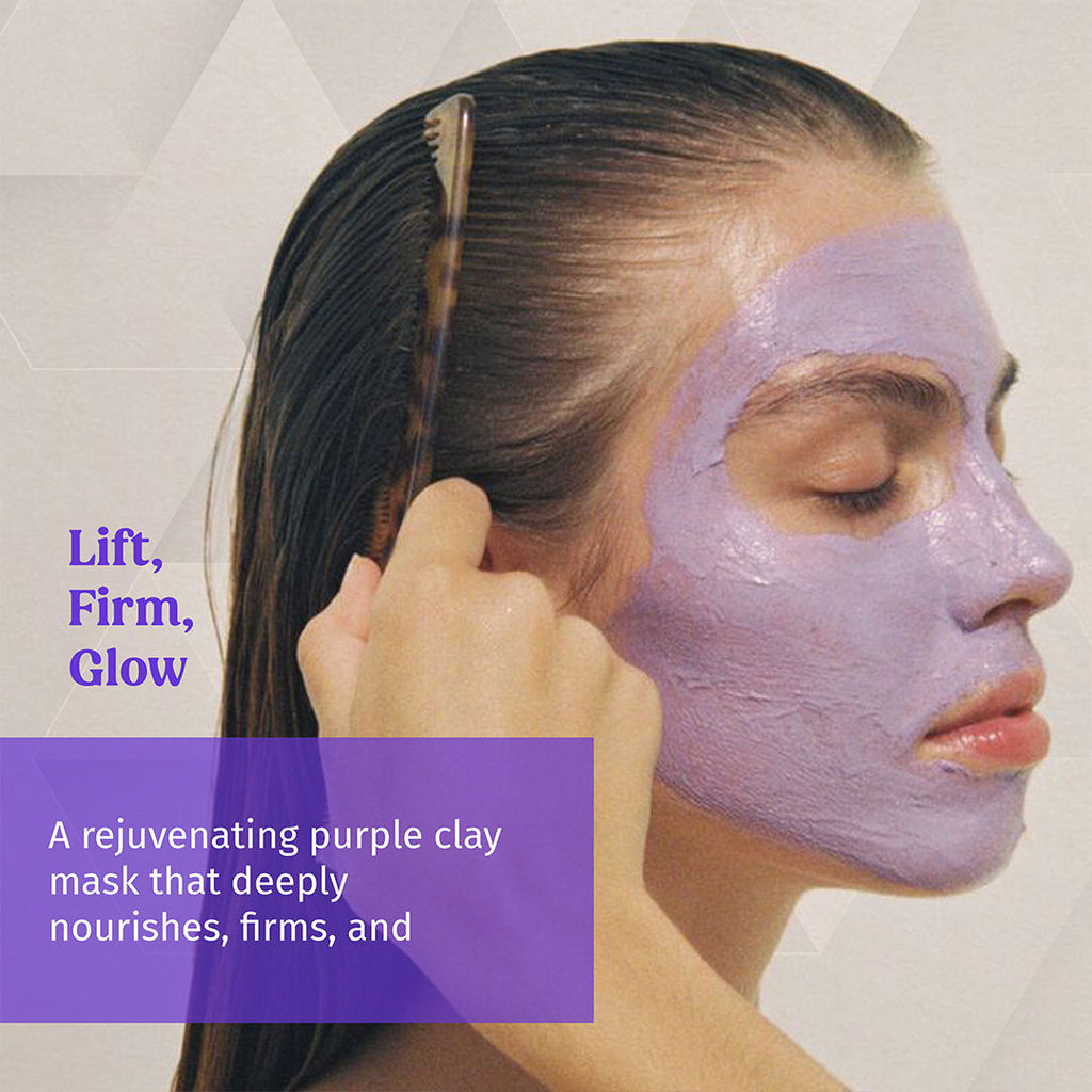 TBC - The Bath and Care Firm Flex Clay Purple Clay Facial Mask