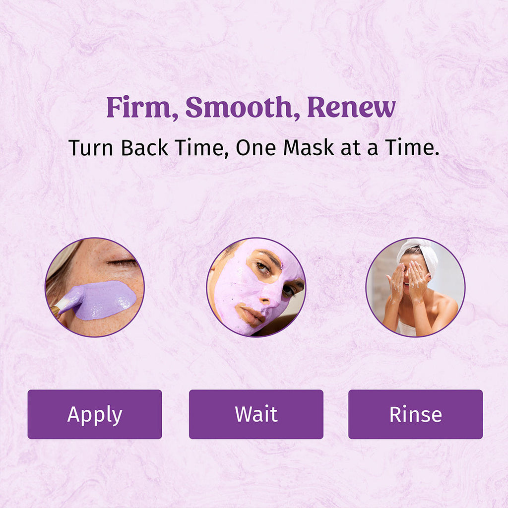 TBC - The Bath and Care Firm Flex Clay Purple Clay Facial Mask