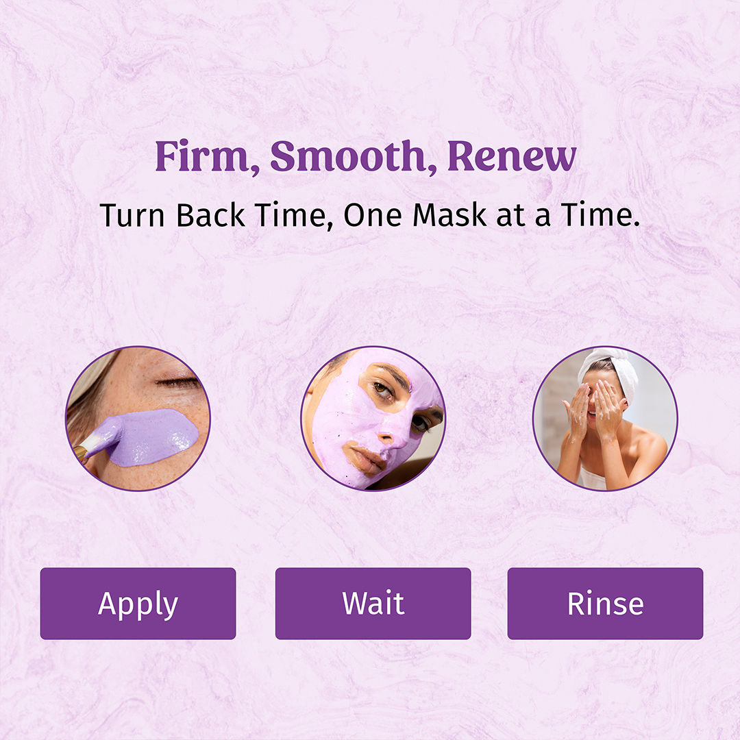 TBC - The Bath and Care Firm Flex Clay Purple Clay Facial Mask