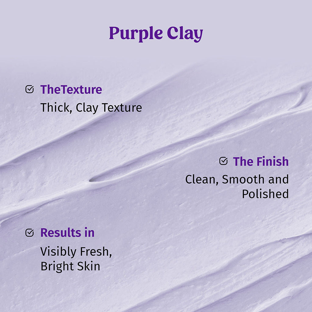 TBC - The Bath and Care Firm Flex Clay Purple Clay Facial Mask