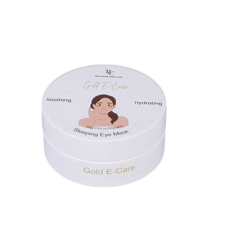 TBC - The Bath and Care Gold E-Care Gel Eye Mask Reduces Dark Circles Hydrating, Brightening