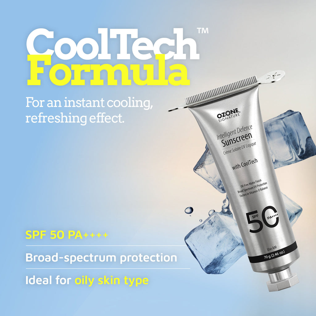 Ozone Signature Intelligent Defence Sunscreen SPF 50 PA++++