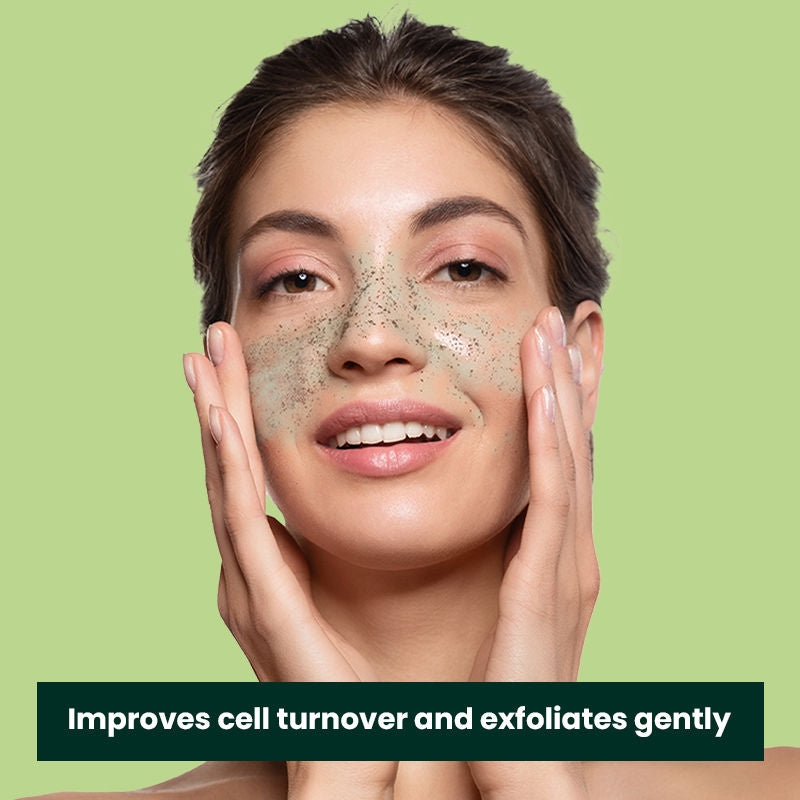 The Skin Story Moringa Gentle Face Scrub For Fresh Clear Skin Removes Blackheads Dead Skin Cells Tan