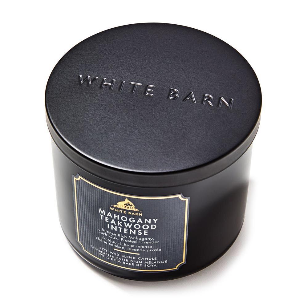 Bath & Body Works Mahogany Teakwood Intense 3-Wick Candle
