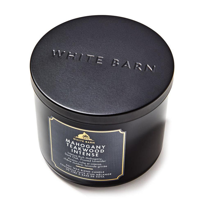 Bath & Body Works Mahogany Teakwood Intense 3-Wick Candle