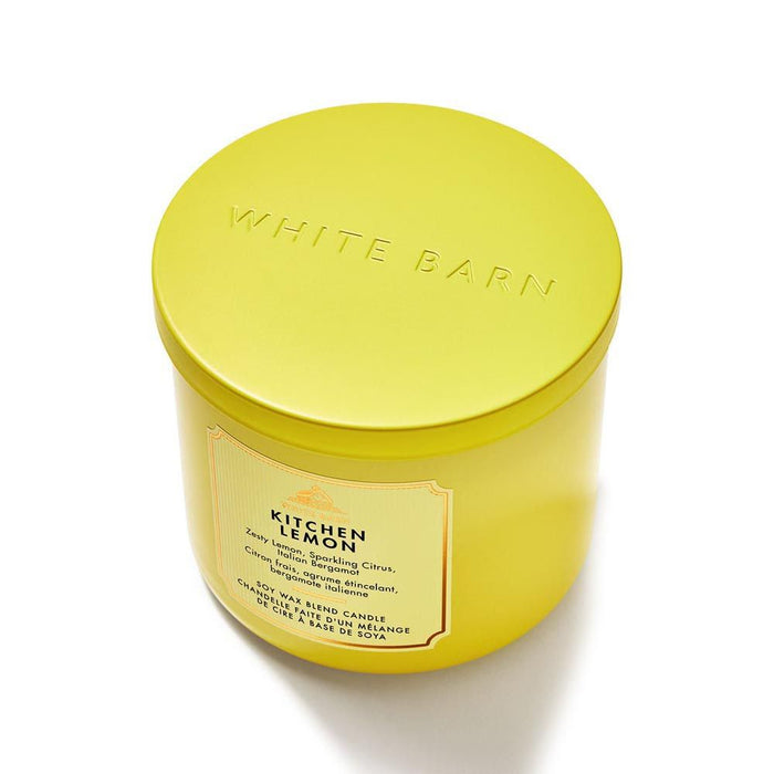 Bath & Body Works Kitchen Lemon 3-Wick Candle
