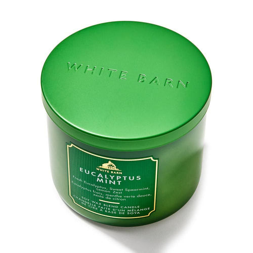Bath & Body Works Eucalyptus Mint 3-Wick Candle