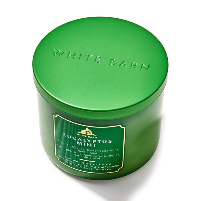 Bath & Body Works Eucalyptus Mint 3-Wick Candle