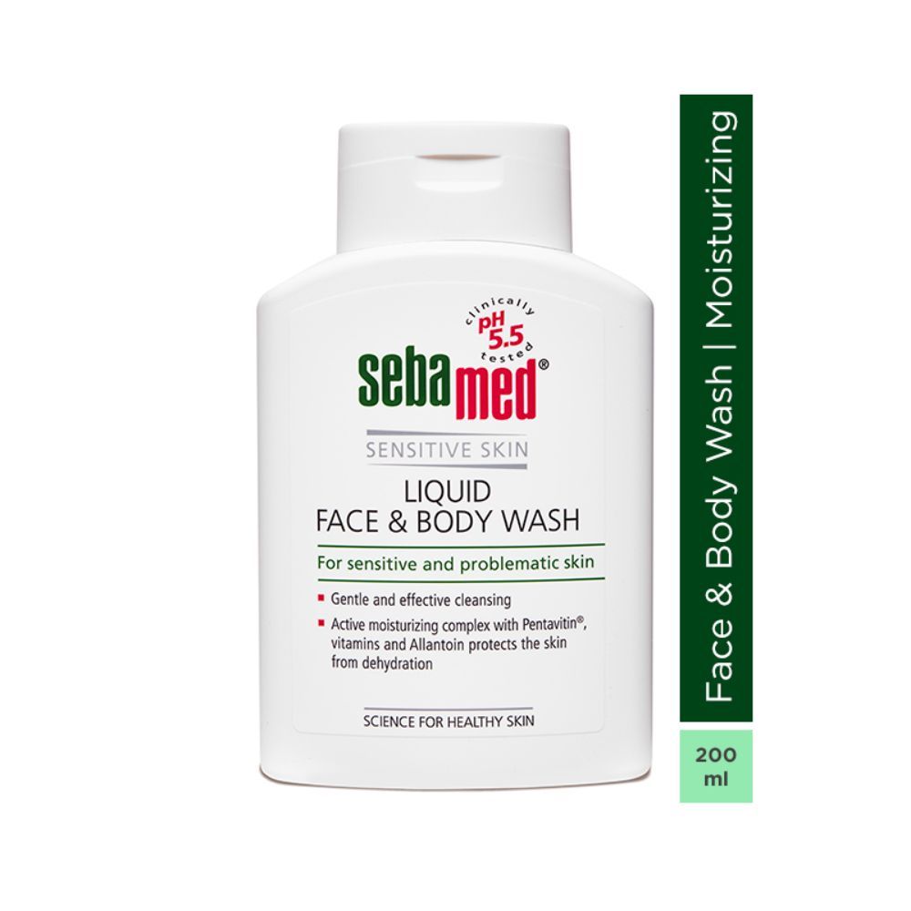 Sebamed Liquid Face and Body Wash - For all skin types