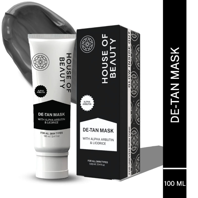 House Of Beauty De-Tan Mask With Arbutin & Licorice