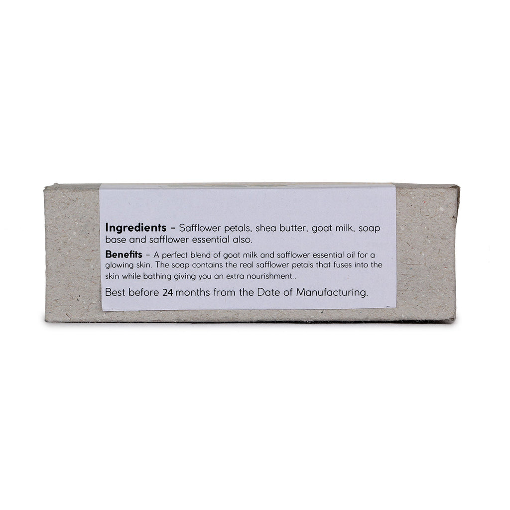 Callesta Safflower Petals And Goat Milk Handmade Soap
