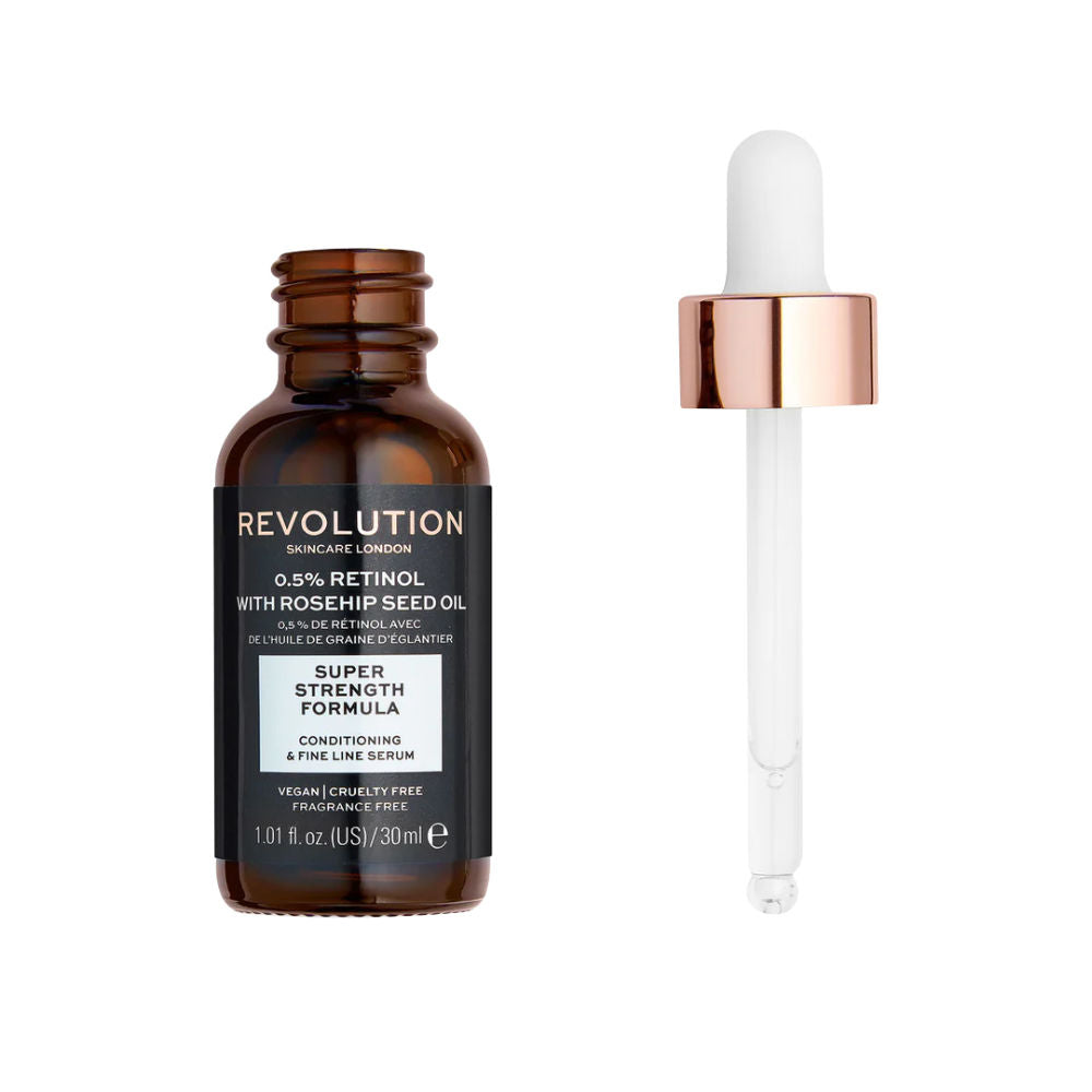 Makeup Revolution Skincare 0.5% Retinol Super Serum With Rosehip Seed Oil