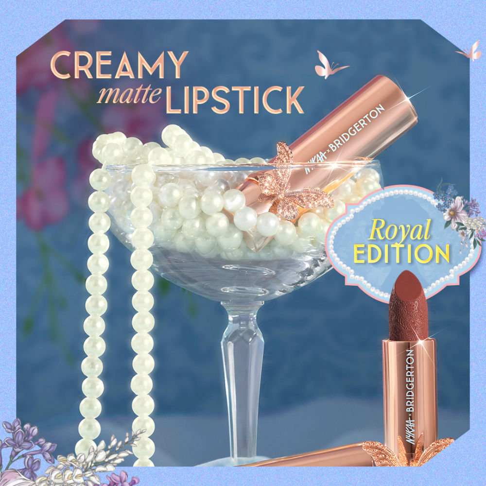 Nykaa Cosmetics X Bridgerton Creamy Matte Longwear Lipstick