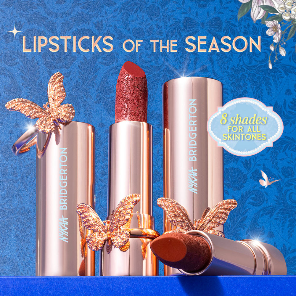 Nykaa Cosmetics X Bridgerton Creamy Matte Longwear Lipstick
