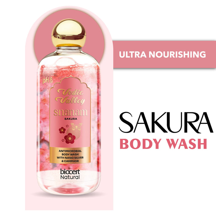 Vedic Valley Snanam Sakura Body Wash