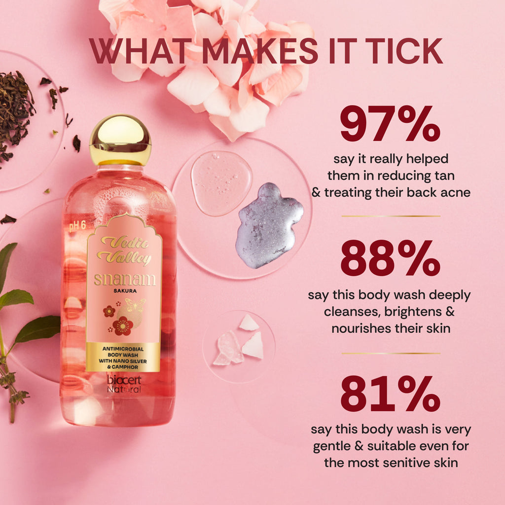 Vedic Valley Snanam Sakura Body Wash