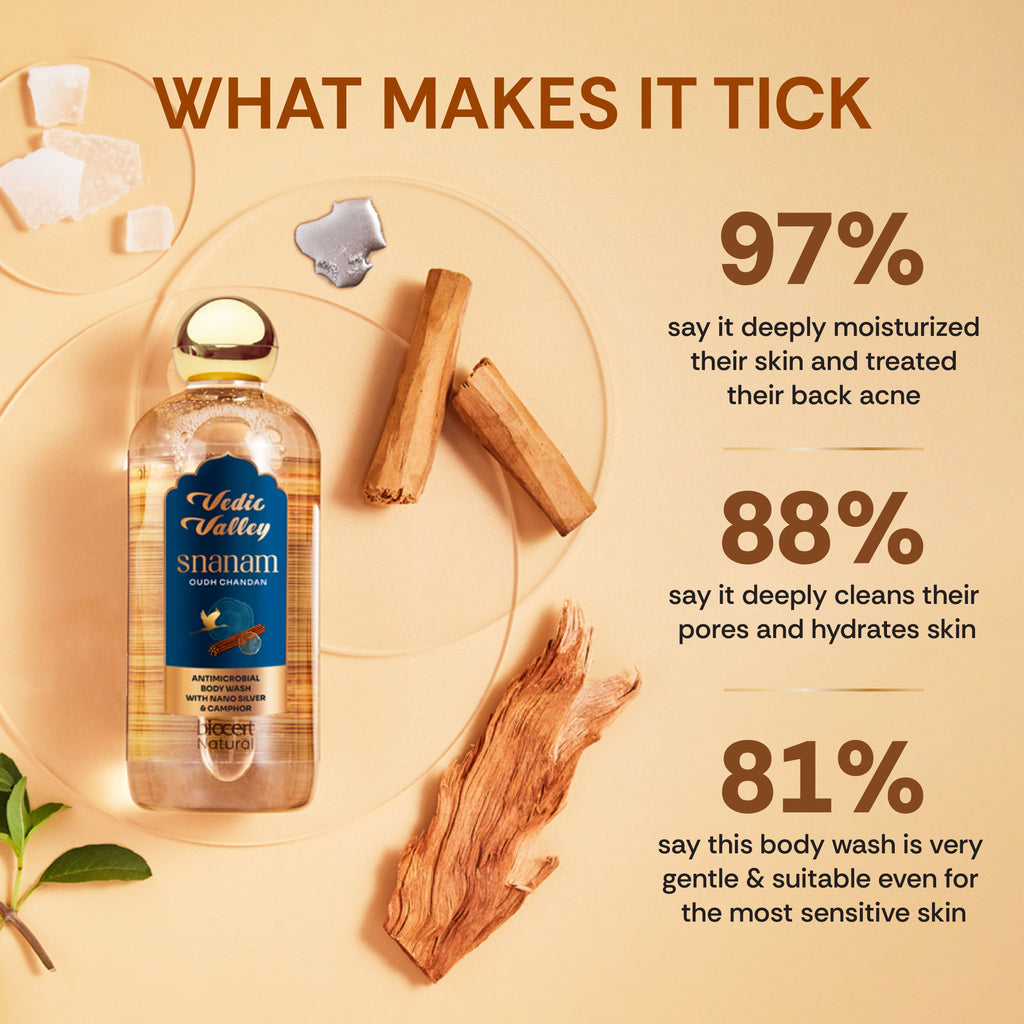Vedic Valley Refreshing Oud Chandan Hair & Body Wash