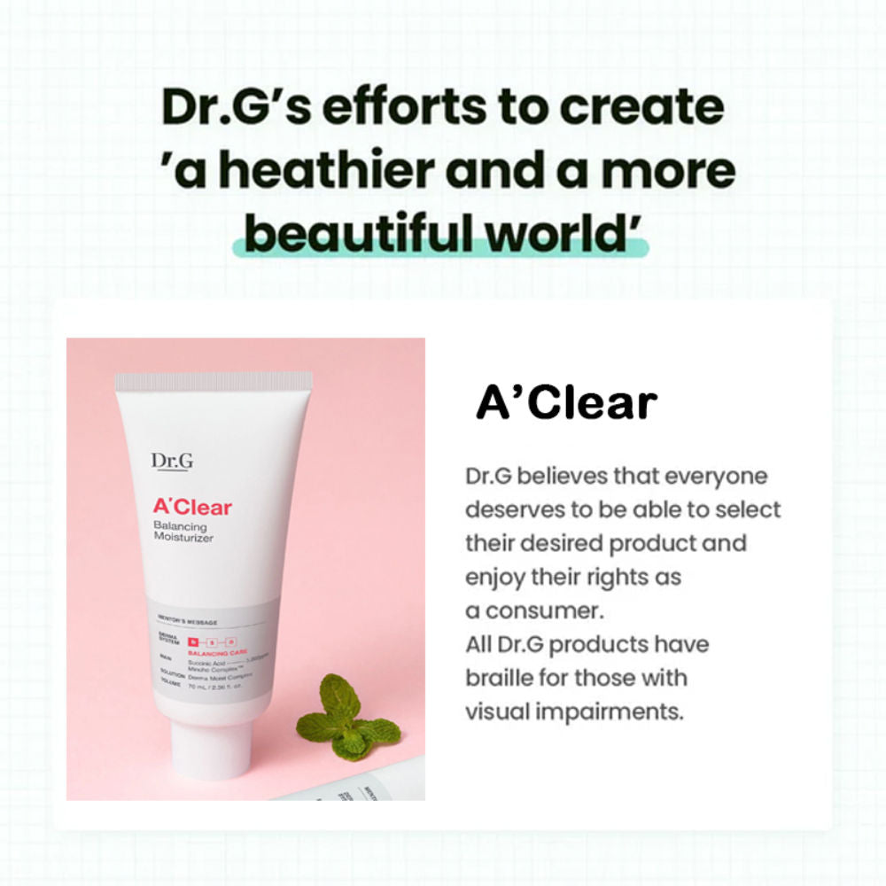 Dr. G A'Clear Balancing Moisturizer