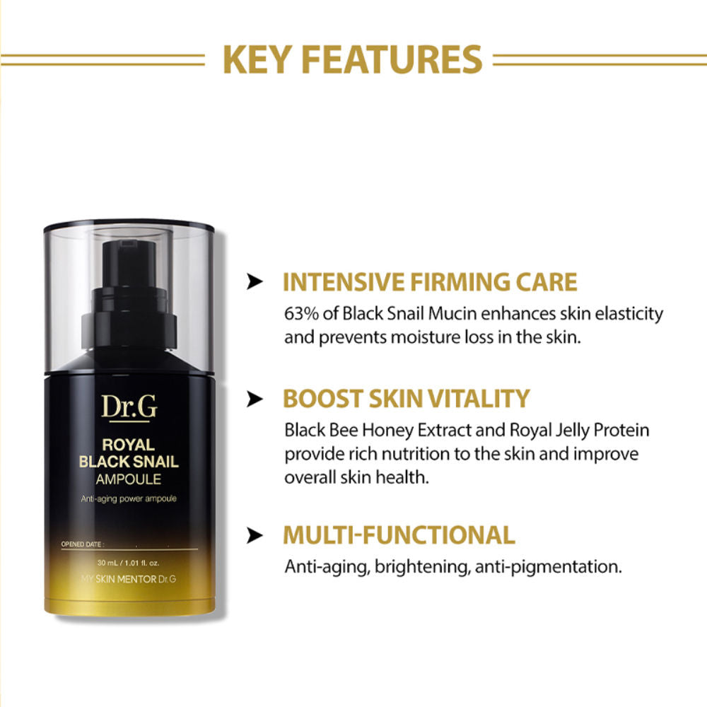 Dr. G Royal Black Snail Ampoule
