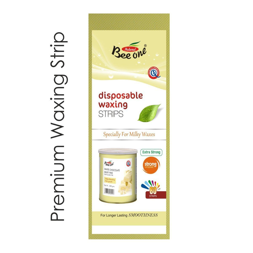 Beeone Milky Wax Disposable Waxing Strips