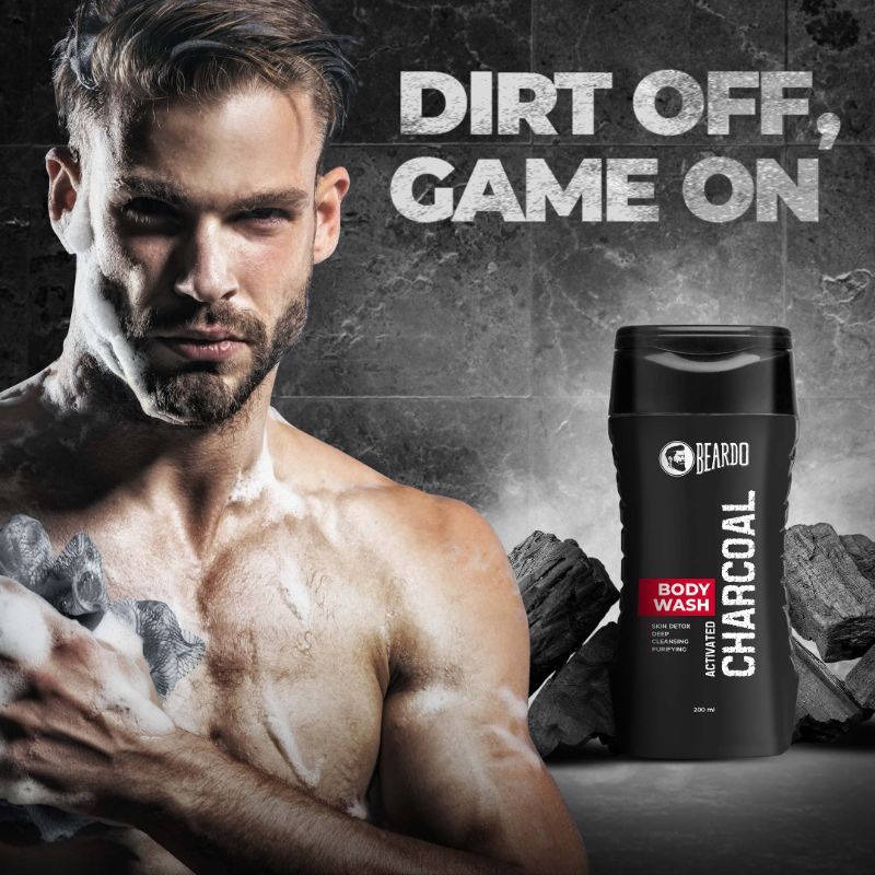 Beardo Activated Charcoal Bodywash