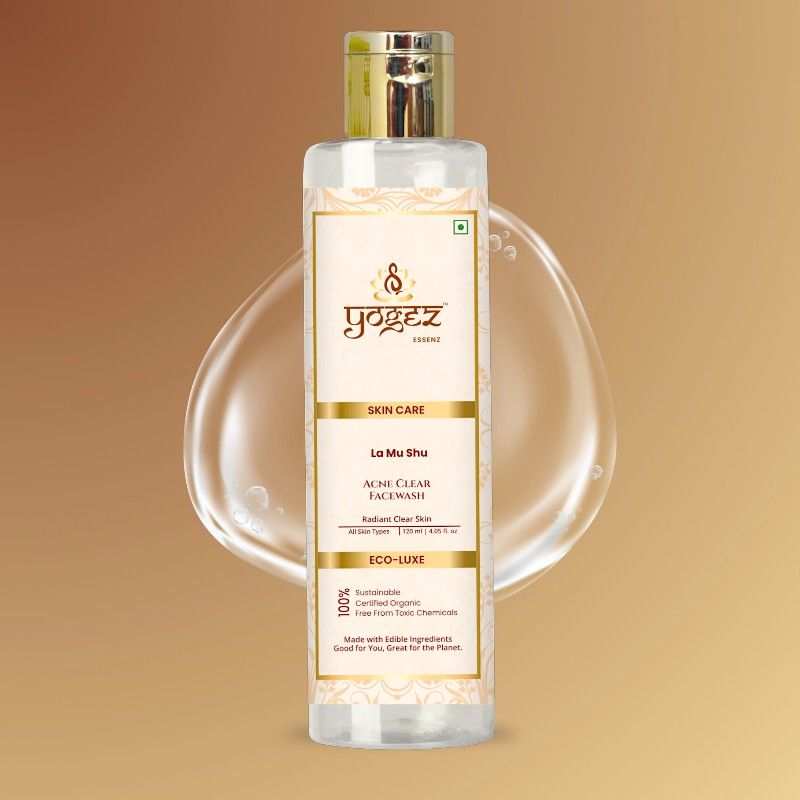 YOGEZ Organic Acne Clear Face Wash