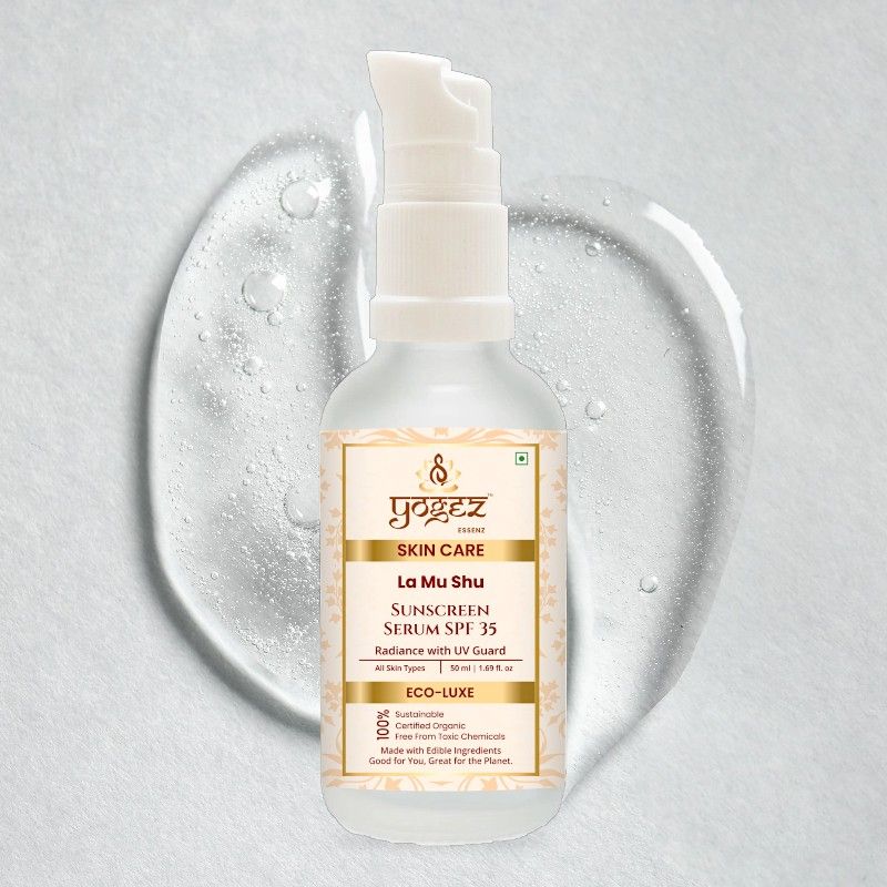 YOGEZ Organic Sunscreen Serum SPF 35