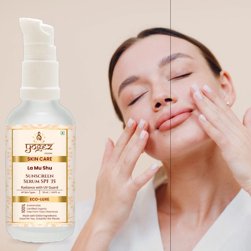 YOGEZ Organic Sunscreen Serum SPF 35